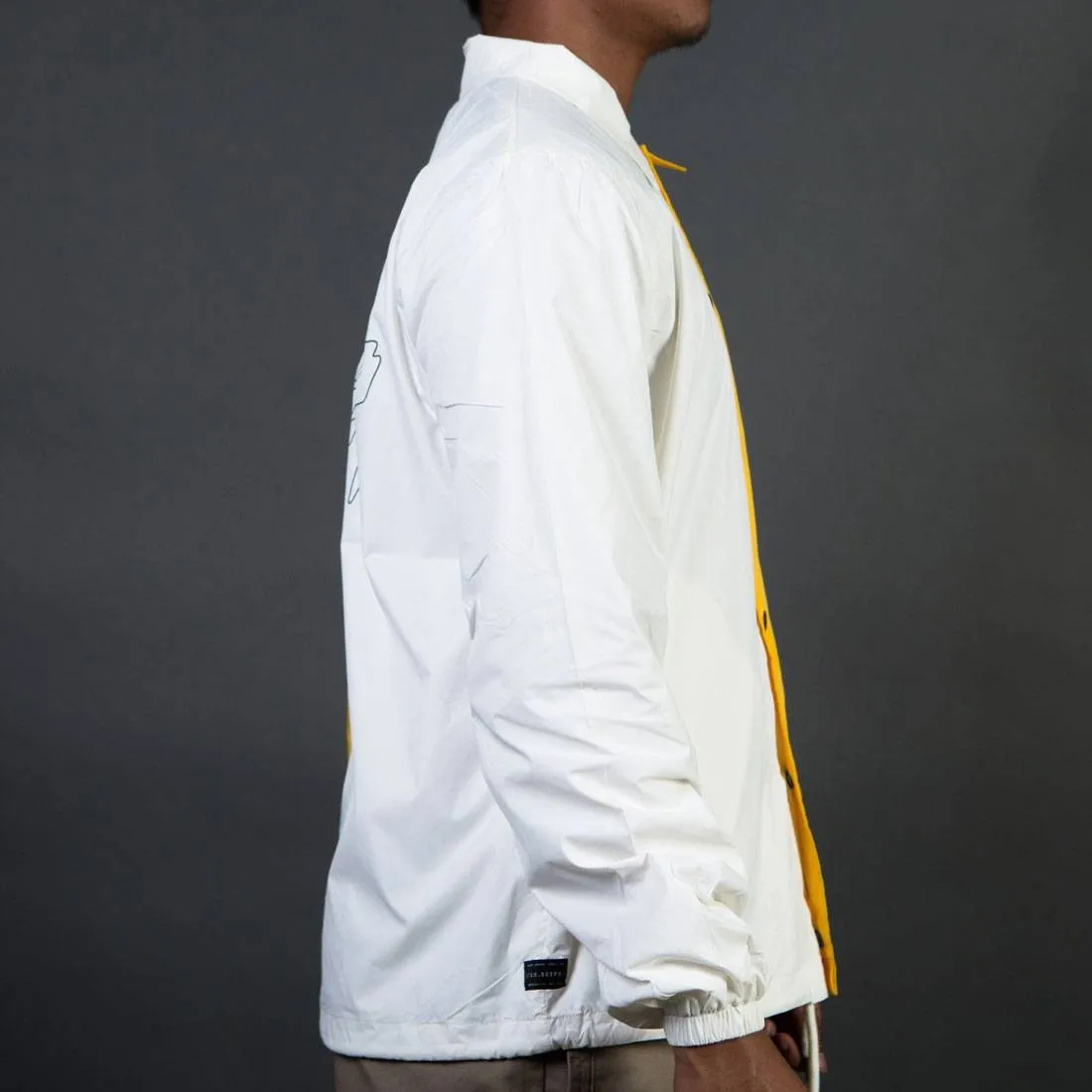 10 Deep Men Split Sound And Fury Jacket (yellow / white)