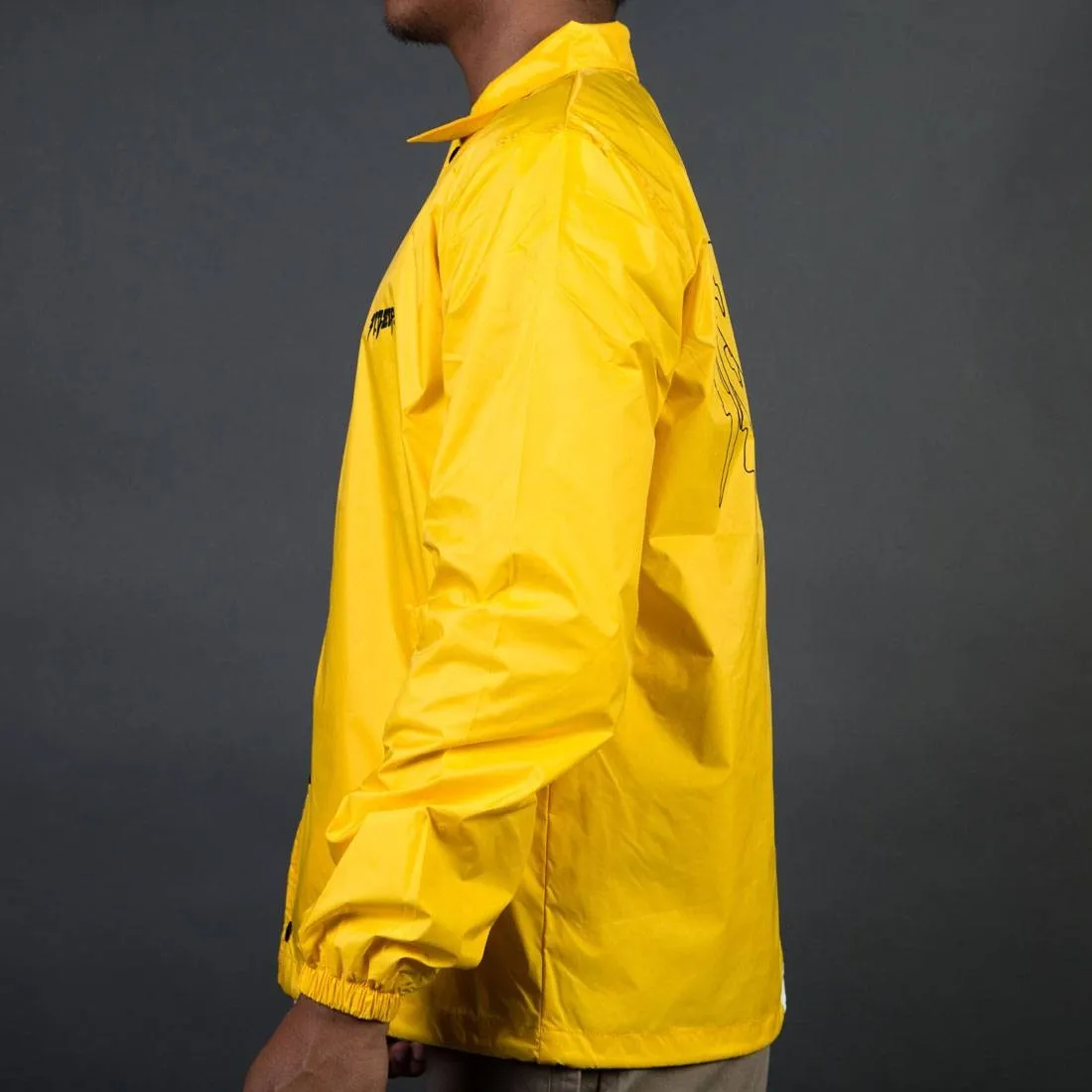 10 Deep Men Split Sound And Fury Jacket (yellow / white)