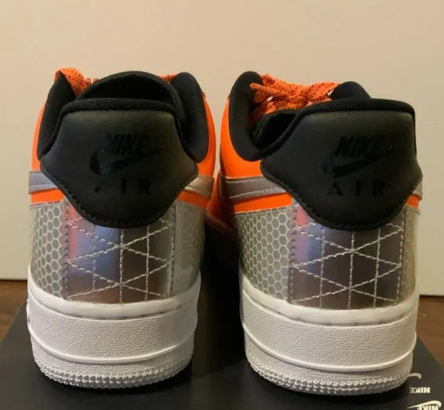 3m x nike air force 1 low total orange