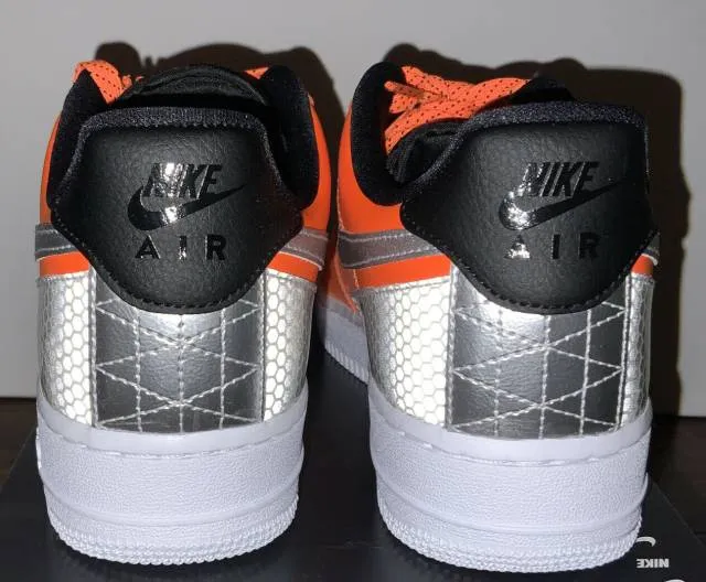 3m x nike air force 1 low total orange