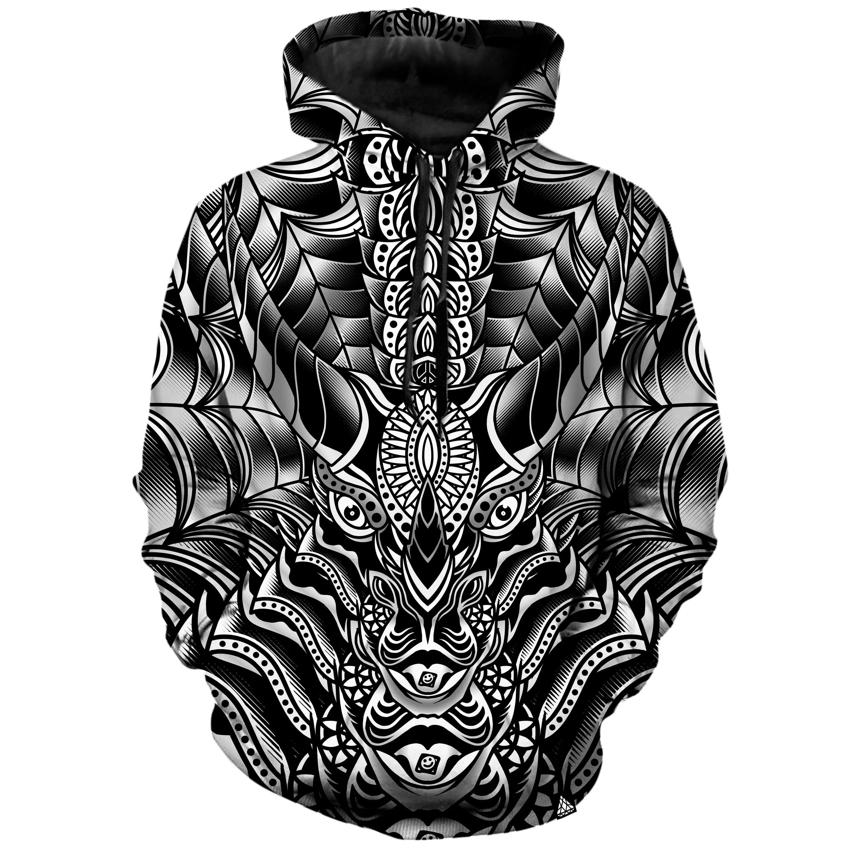 ACID TRICERATOPS DARK HOODIE