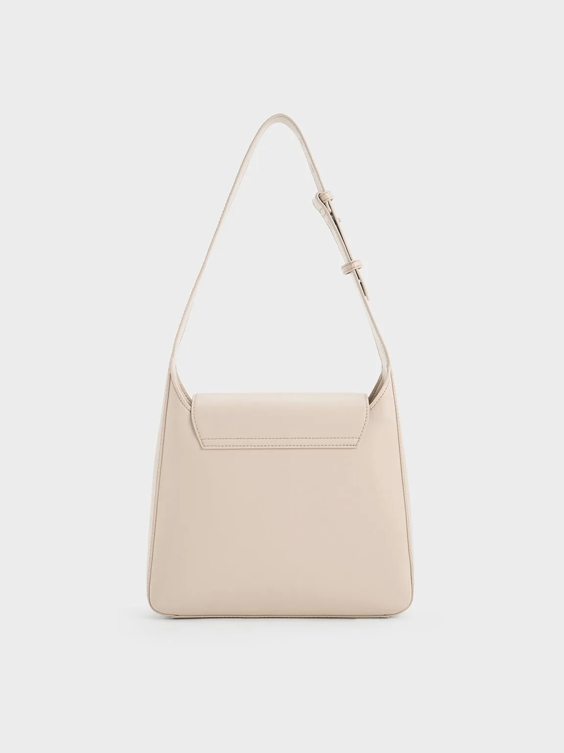 Adelie Envelope Hobo Bag - Oat