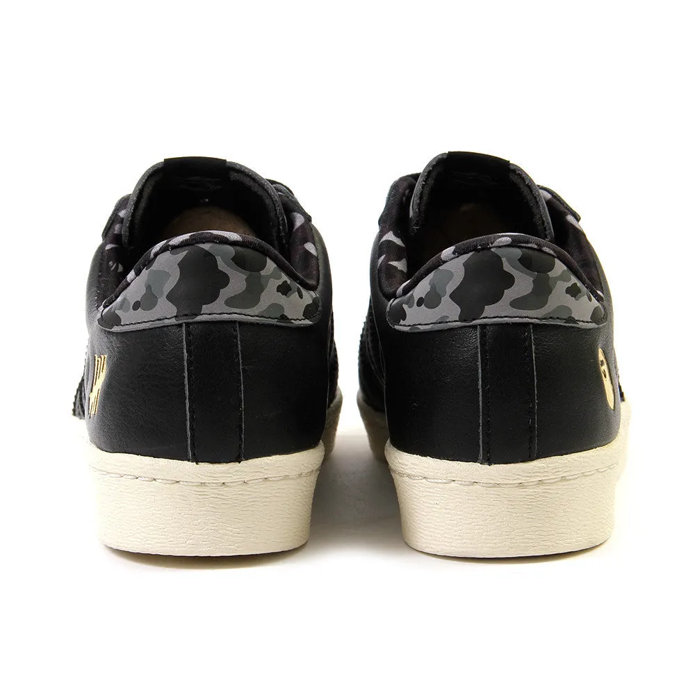 Adidas Superstar 80v UNDFTD X BAPE (Black/Black-White)