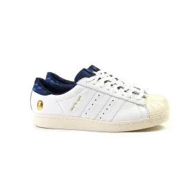 Adidas Superstar 80v UNDFTD X BAPE (White/White)