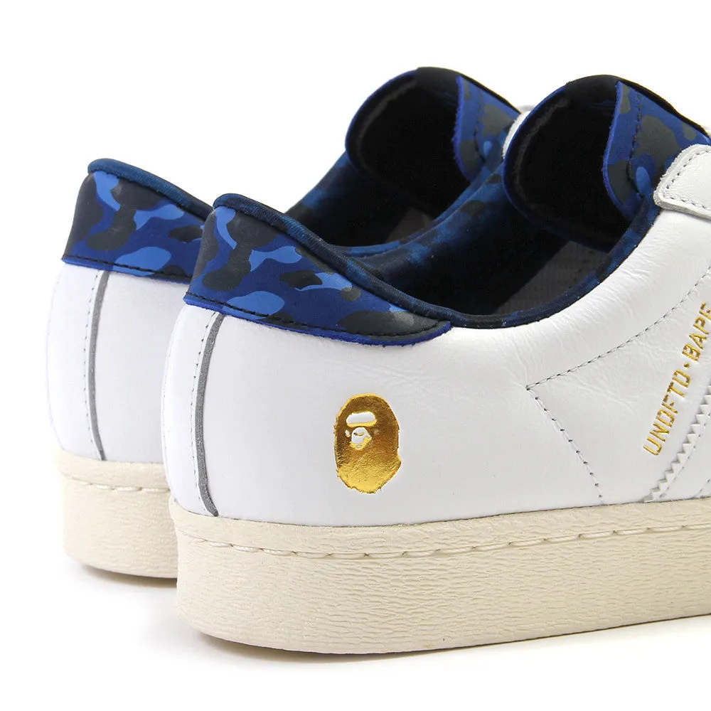 Adidas Superstar 80v UNDFTD X BAPE (White/White)