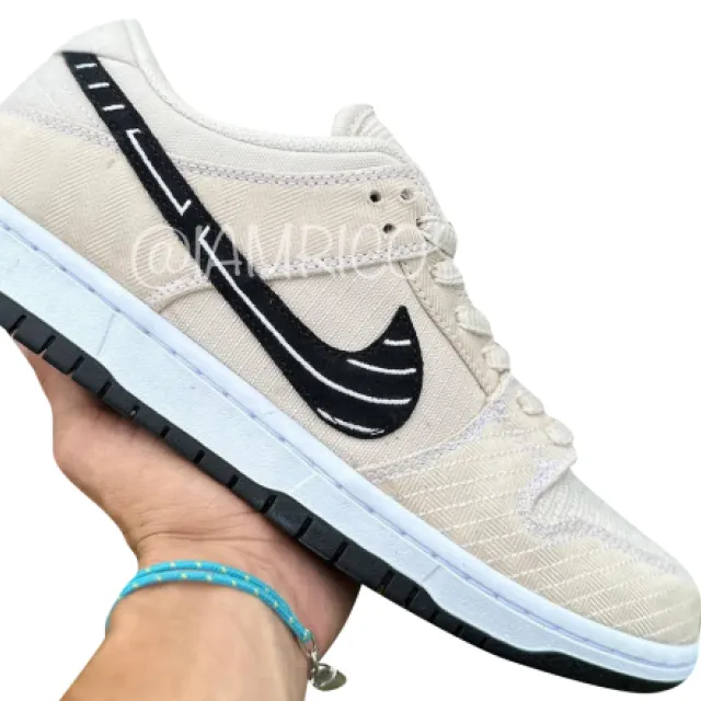 Albino & preto x nike sb dunk low