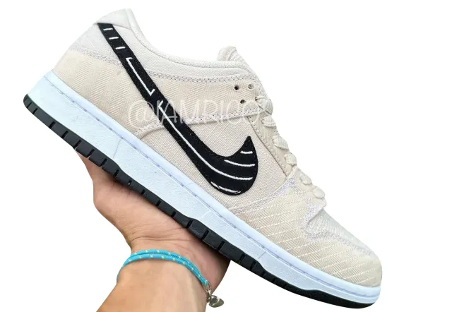 Albino & preto x nike sb dunk low