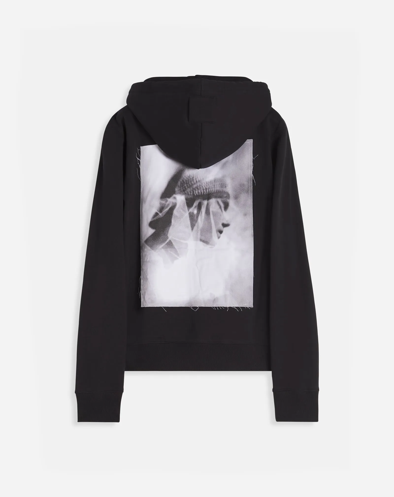 ARCHIVES PRINT ZIPPED HOODIE