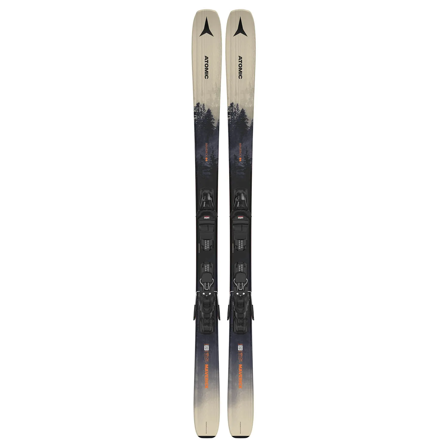 Atomic Maverick 84 Skis & M10 GW Bindings 2025