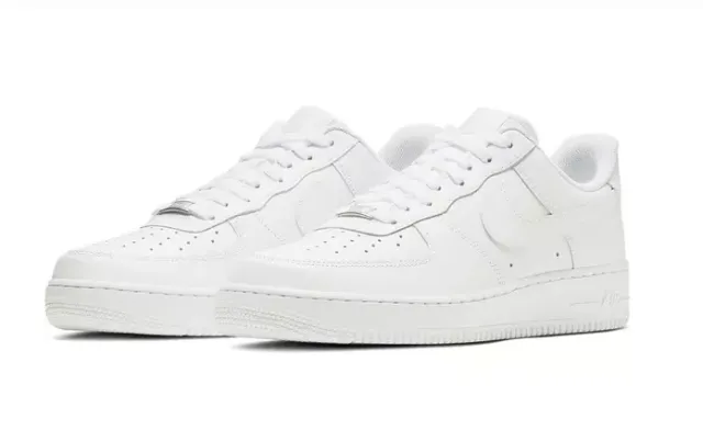 Authentic nike air force 1 '07 white white cw2288 111 men size sneakers