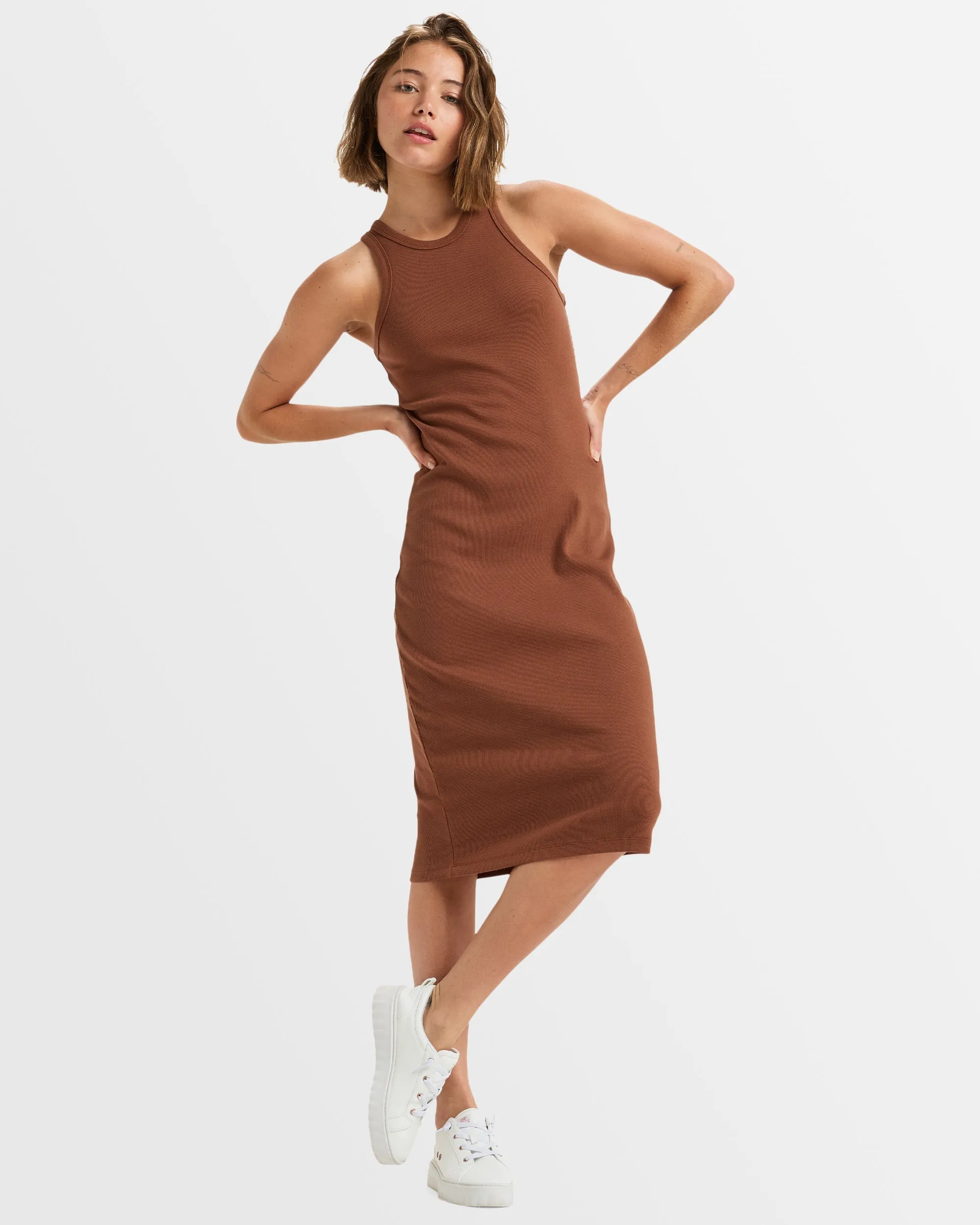 BASELINE MIDI DRESS