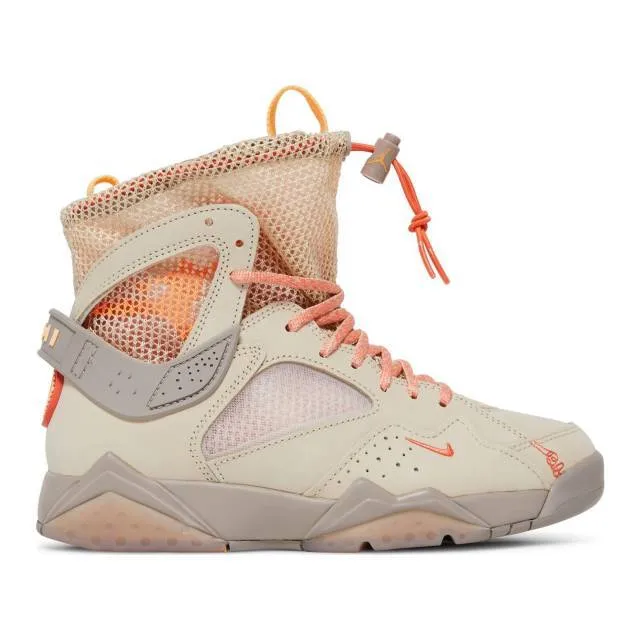 Bephie's beauty supply x nike women's air jordan 7 retro (tan brown/ sanddrift/ malt/ turf orange/ p