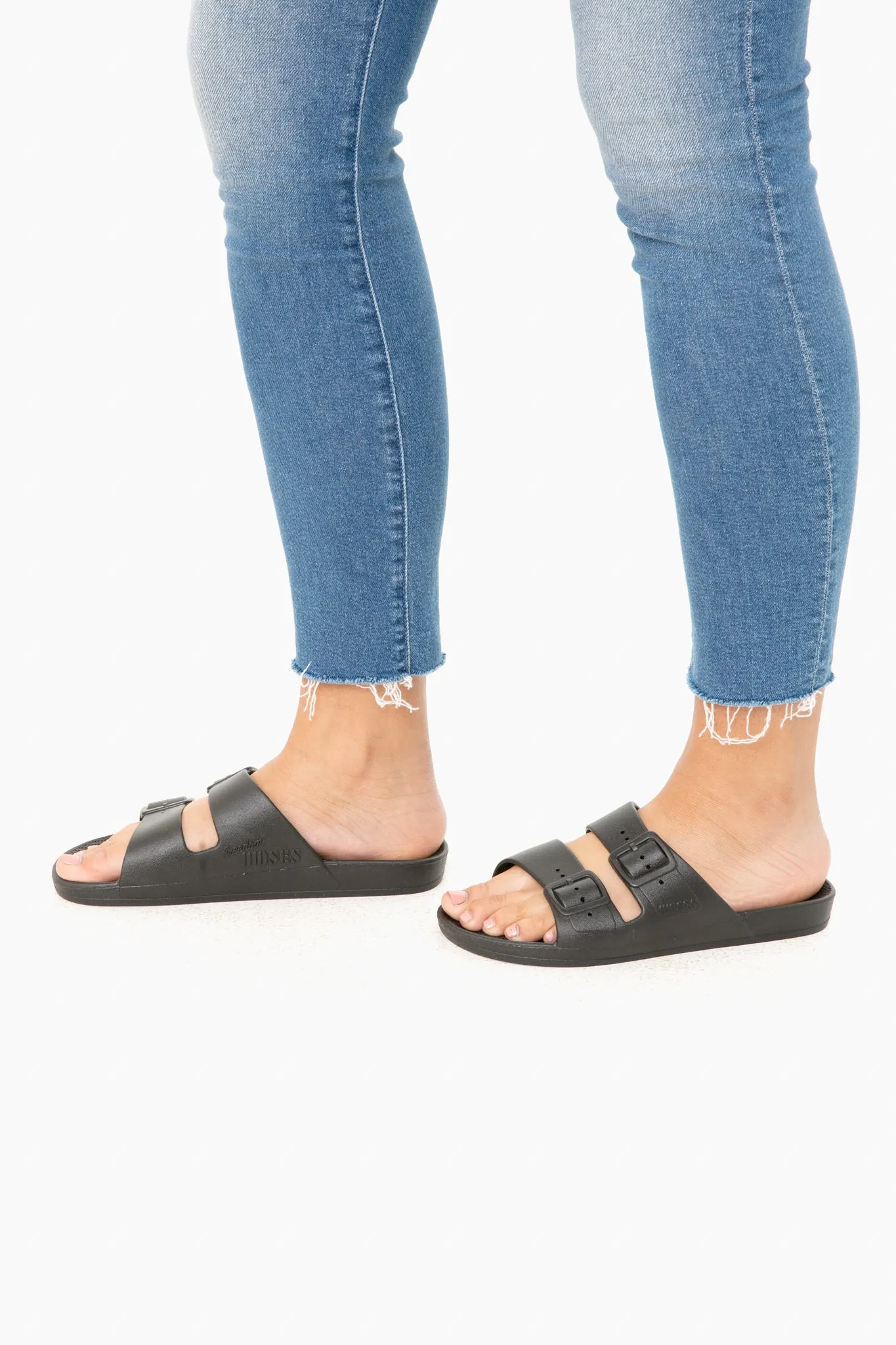 Black Moses Sandals