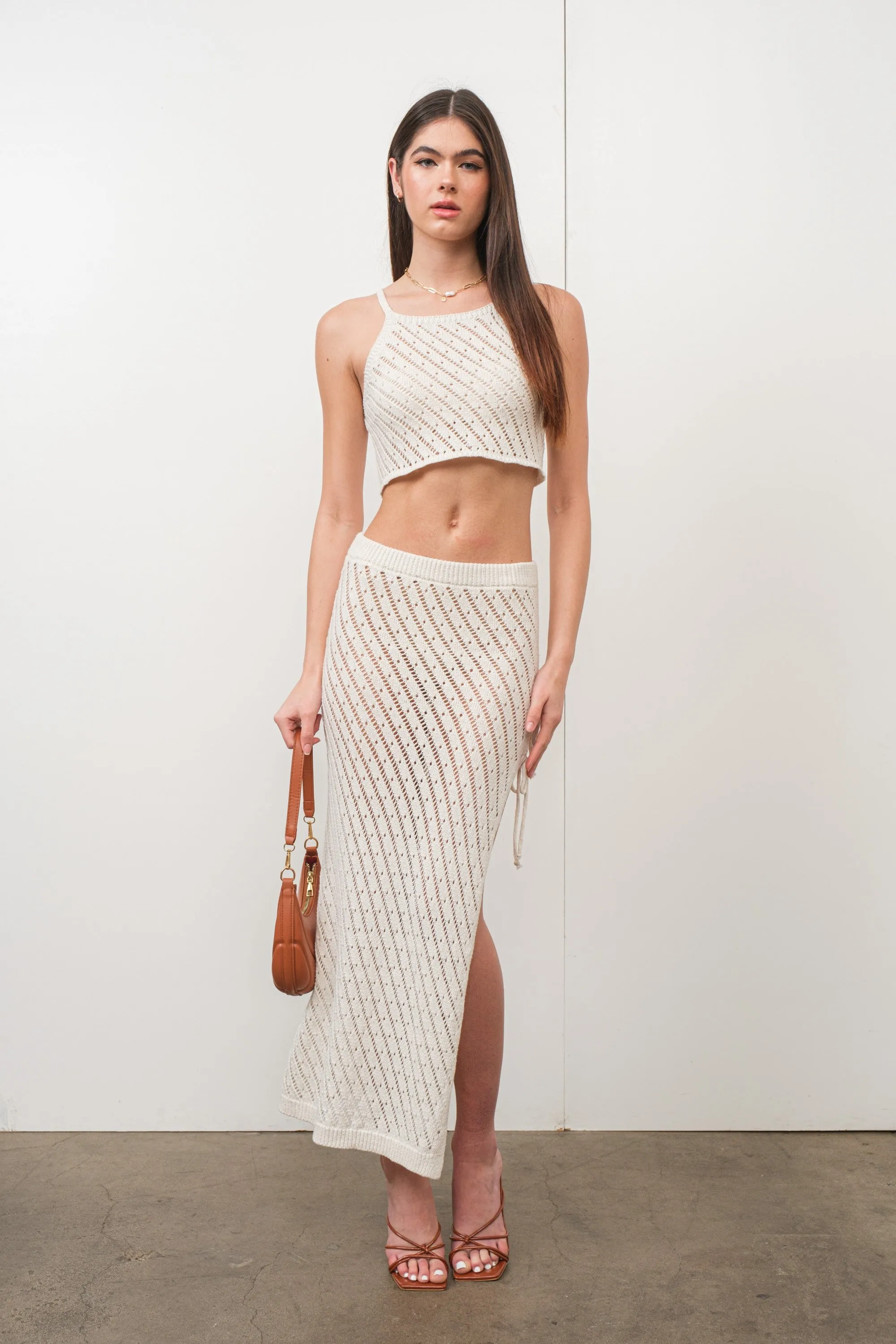 Brandie Crochet Skirt