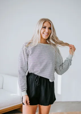 Britt Stripe Pullover