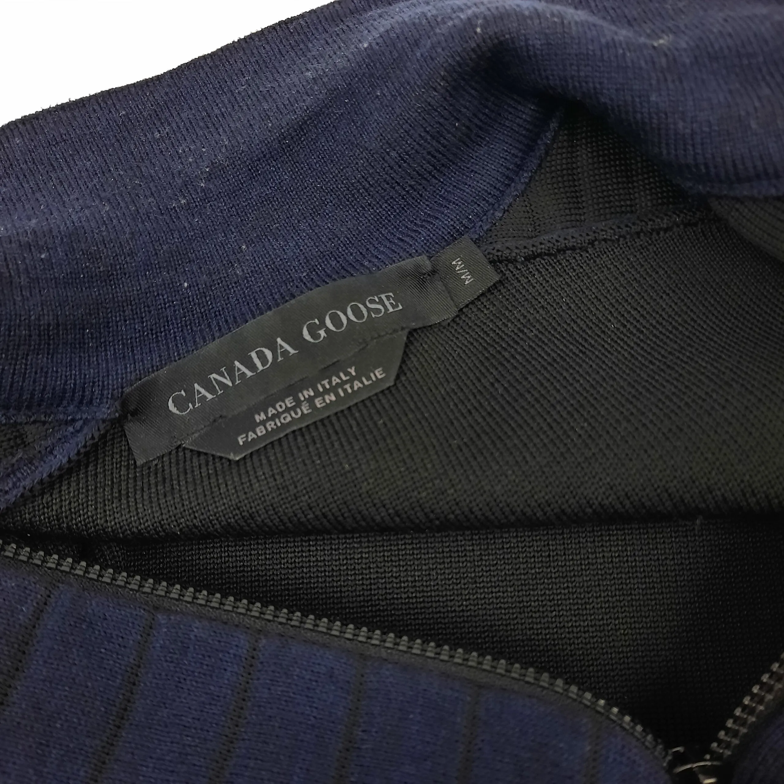 Canada Goose Black Label Clarke 1/4 Zip Knit - Authentic Luxury Designer