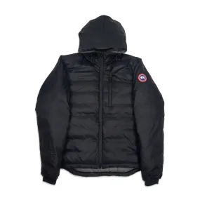 Canada Goose Lodge Hooded Jacket Black - Authentic Luxury Designer