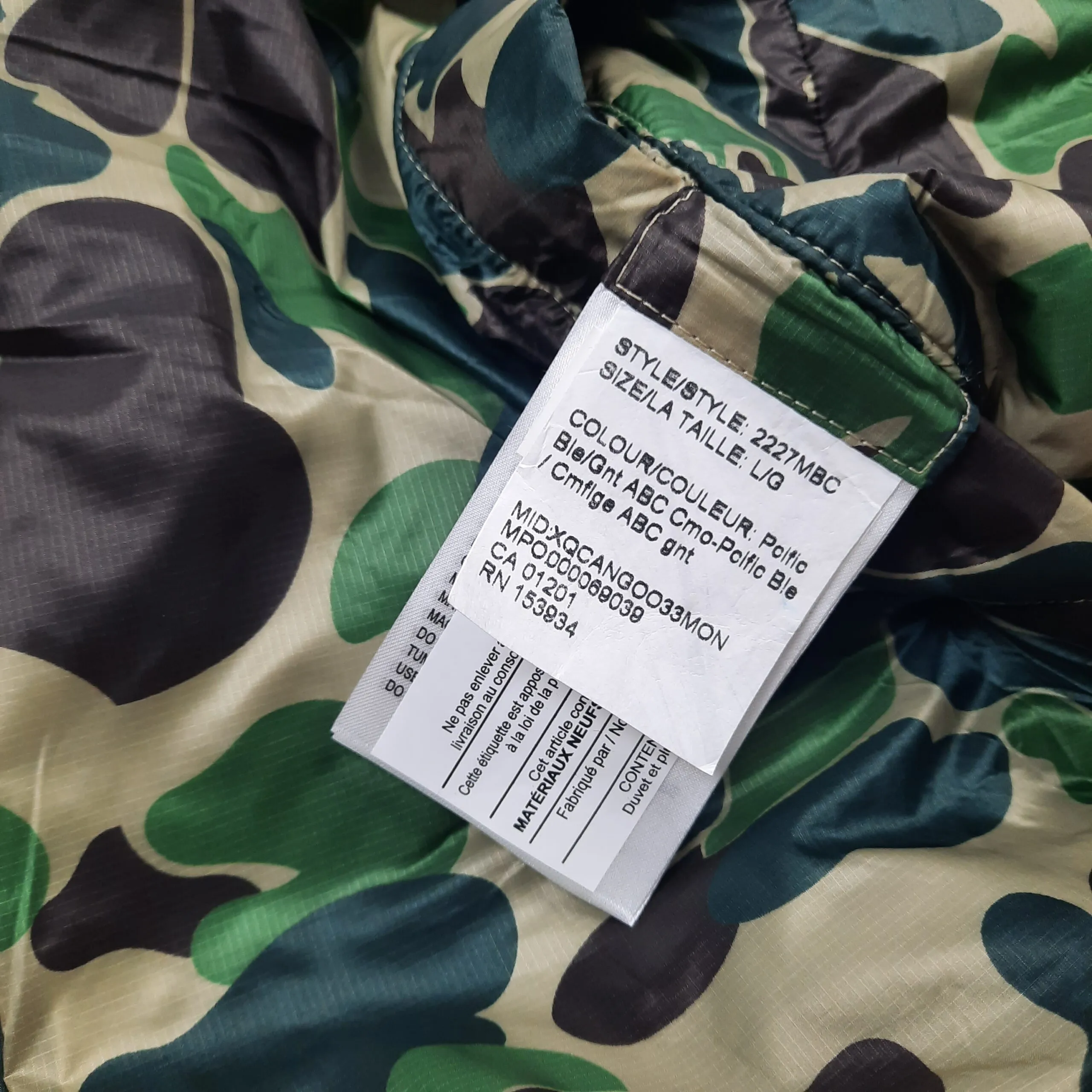 Canada Goose x BAPE Crofton Shark Jacket - Authentic Luxury Designer