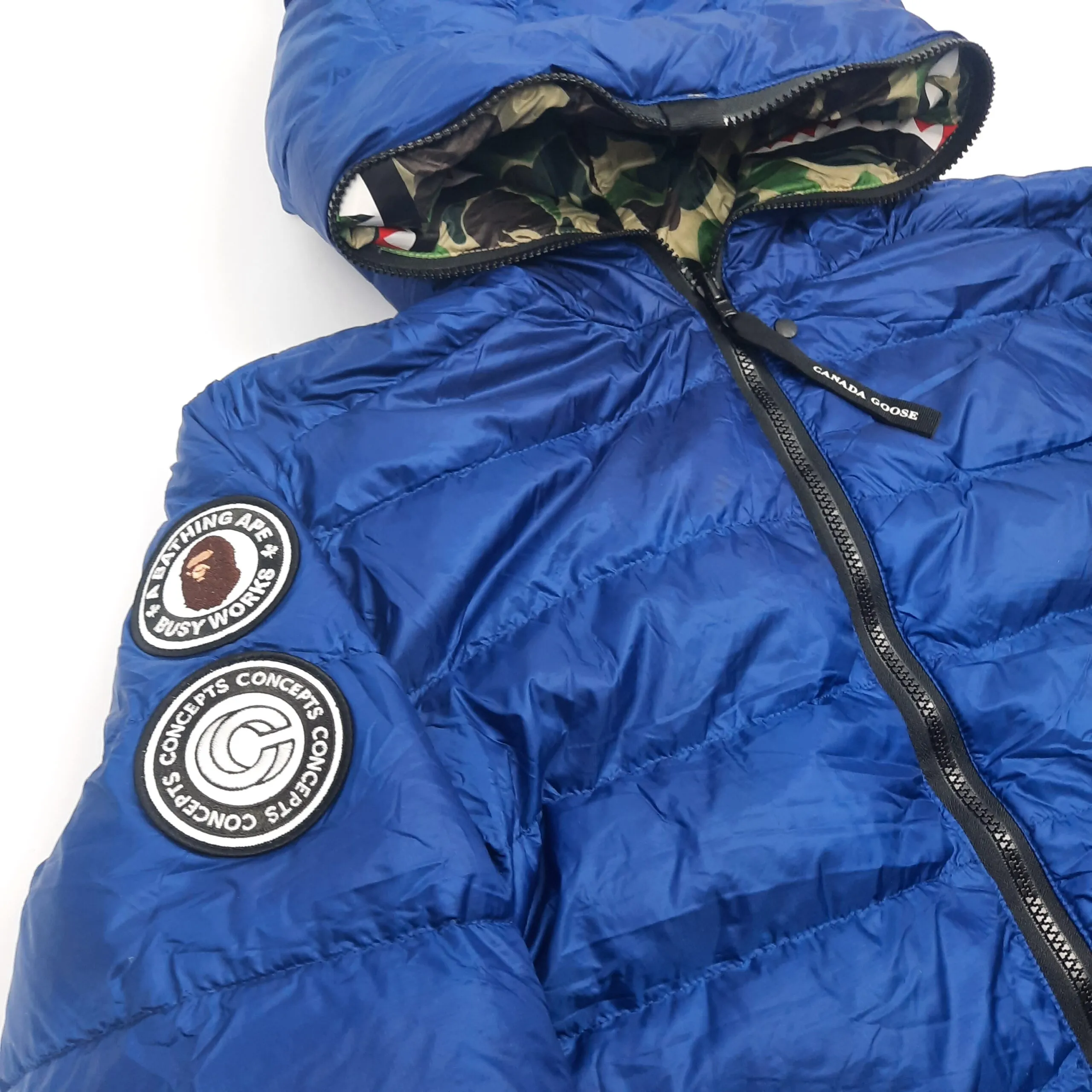 Canada Goose x BAPE Crofton Shark Jacket - Authentic Luxury Designer