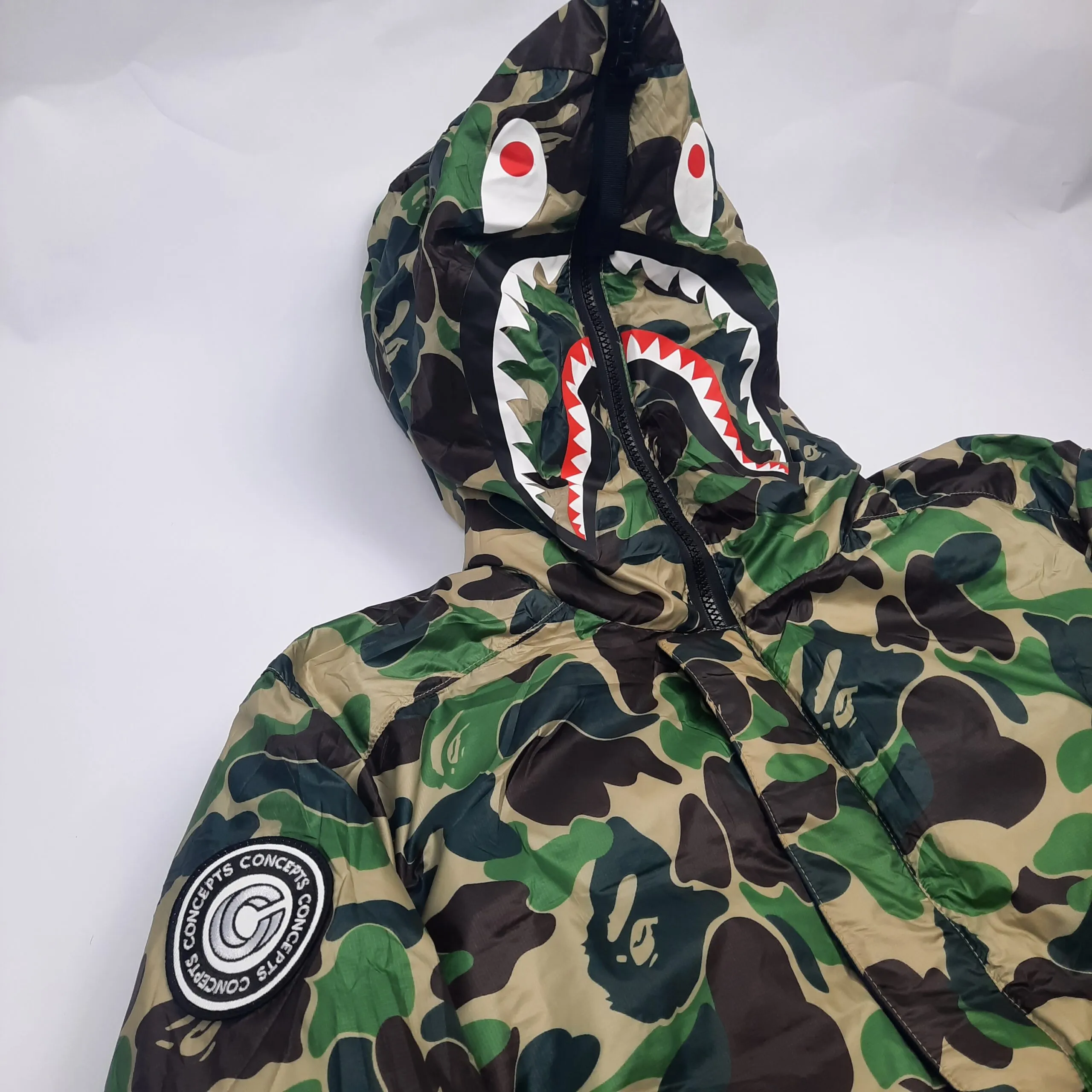 Canada Goose x BAPE Crofton Shark Jacket - Authentic Luxury Designer