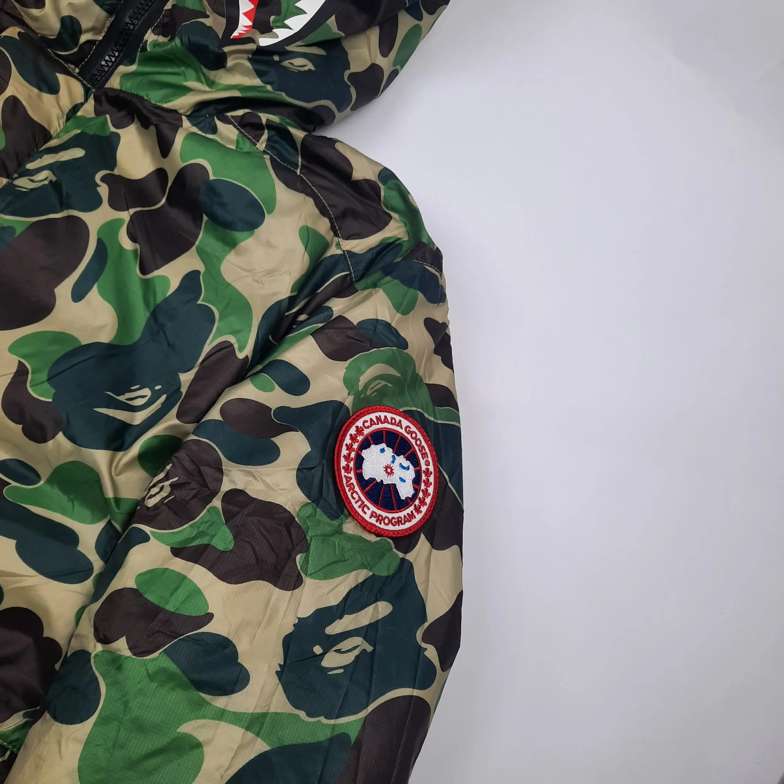 Canada Goose x BAPE Crofton Shark Jacket - Authentic Luxury Designer