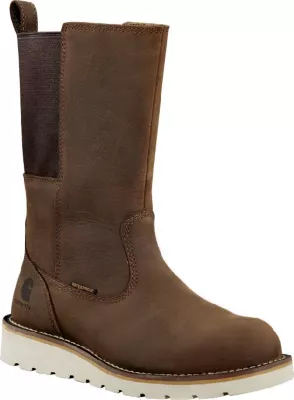 Carhartt Women's Waterproof 10 in. Steel Toe Wellington Wedge Boot