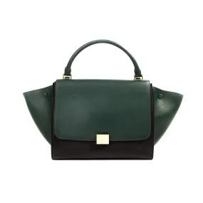 Celine Bi-Color Medium Trapeze Bag