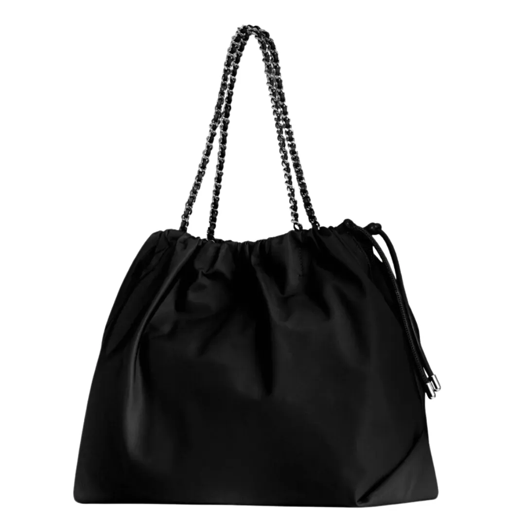 CITY NYLON TOTE BLACK