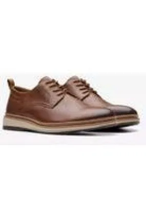 Clarks Chantry Lo in Dark Tan Leather