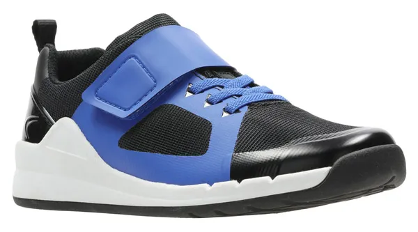 Clarks ORBIT RACE BLACK BLUE