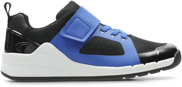 Clarks ORBIT RACE BLACK BLUE