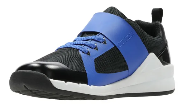 Clarks ORBIT RACE BLACK BLUE