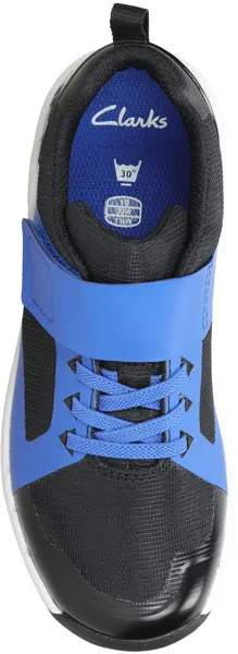 Clarks ORBIT RACE BLACK BLUE