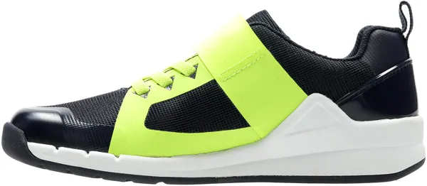 Clarks ORBIT RACE BLACK LIME