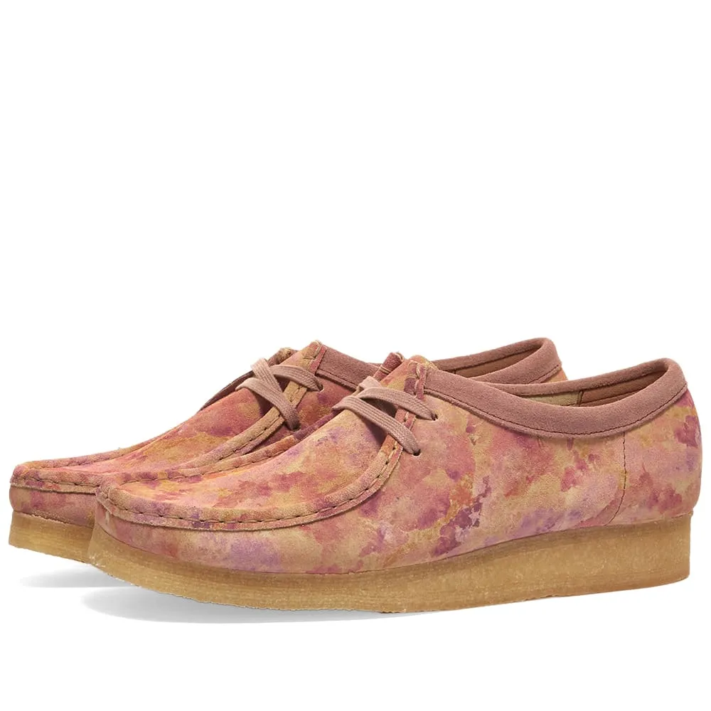 Clarks Originals WallabeeRed Print