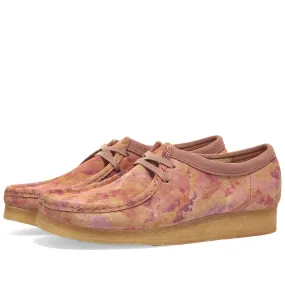 Clarks Originals WallabeeRed Print