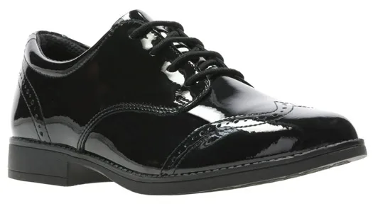 Clarks SAMI WALK BLACK PATENT