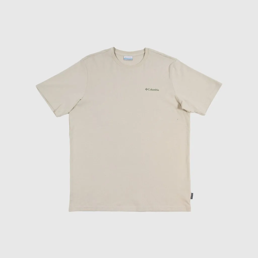 Columbia Explorers Canyon Tee - Dark Stone / Bearly Tribe