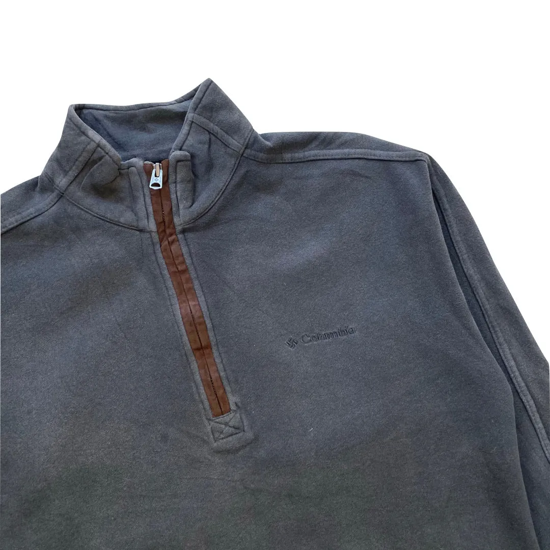 Columbia Grey 1/4 Zip Sweatshirt