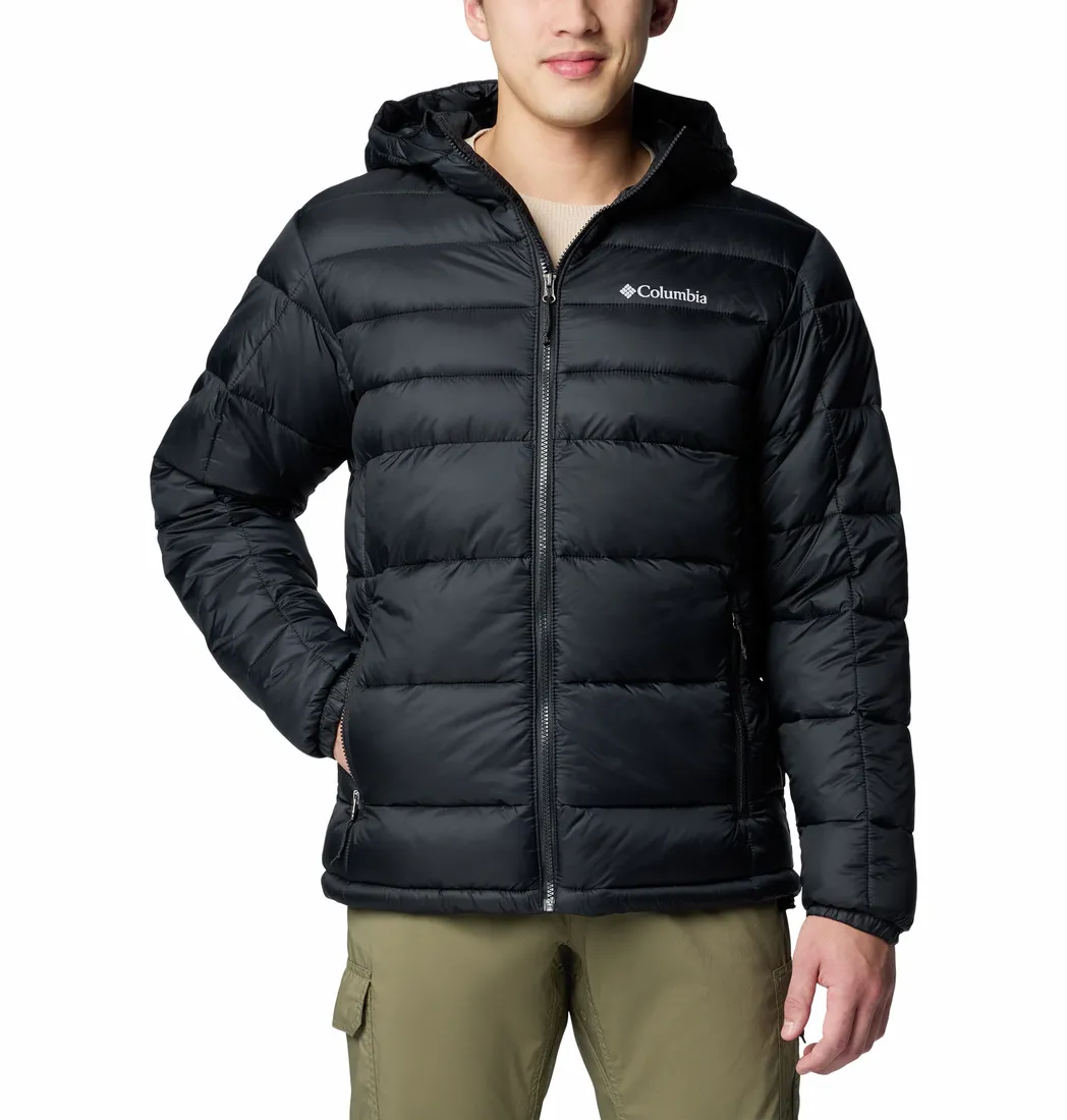 Columbia Men's Buck Butte II Insulated Hooded Jacket Black | Buy Columbia Men's Buck Butte II Insulated Hooded Jacket 