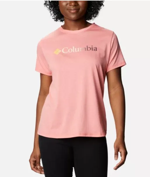 Columbia Womens Sun Trek SS Graphic Tee