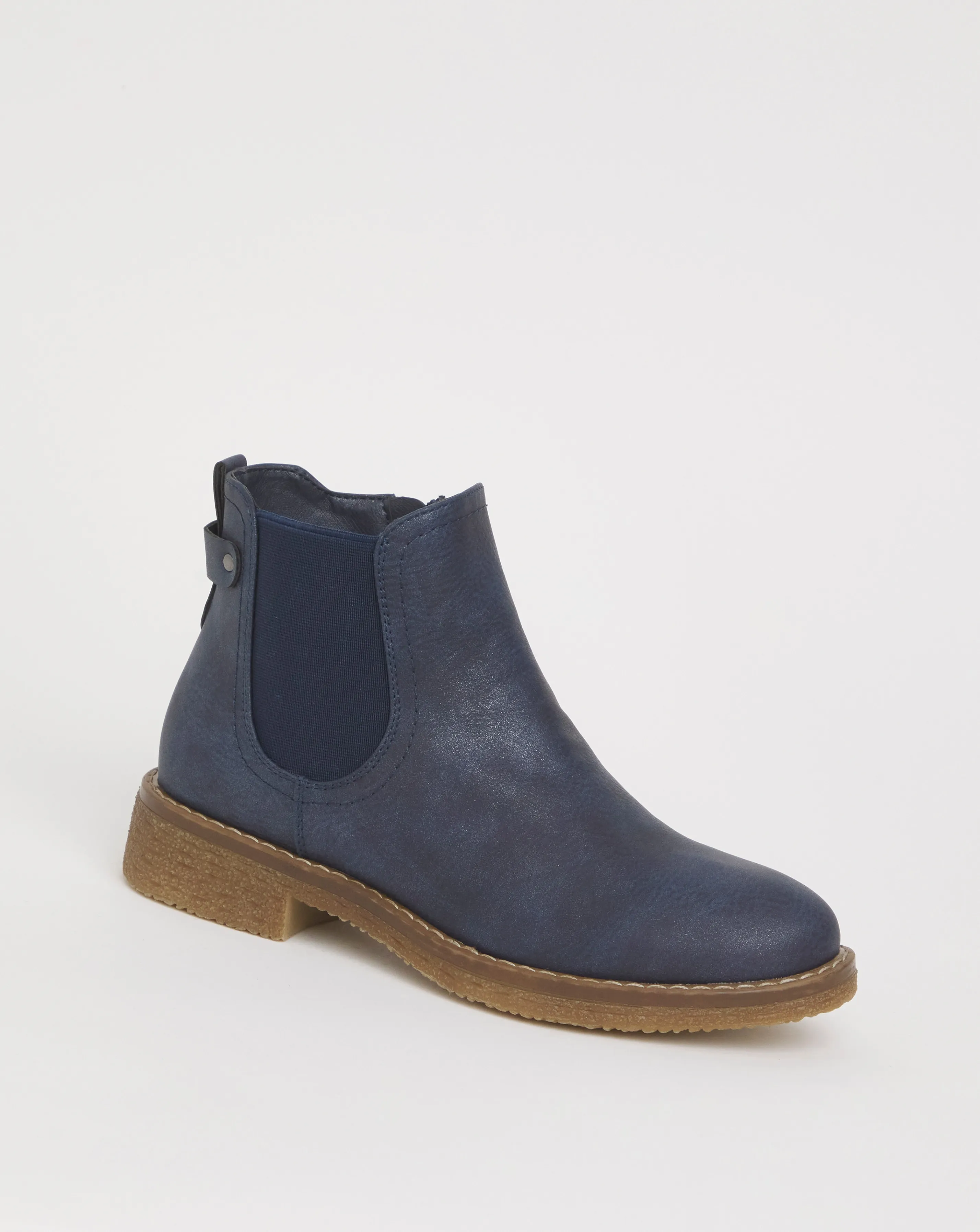 Cushion Walk Chelsea Boot Crepe Sole EEE Fit