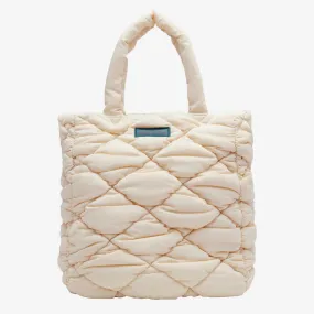 Daira Fluffy Tote Off White