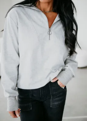 Danelle Half Zip Pullover