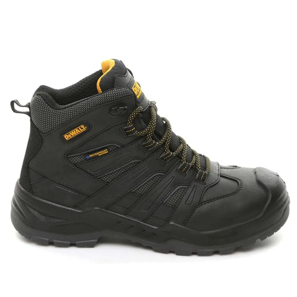 DeWalt Murray Waterproof Breathable Wide Fit Black Safety Work Boot