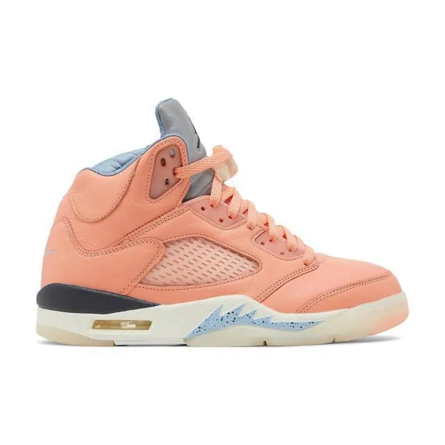 Dj khaled x nike air jordan 5 retro (we the best crimson bliss/ orange/ leche blue/ sail) men us 8-1