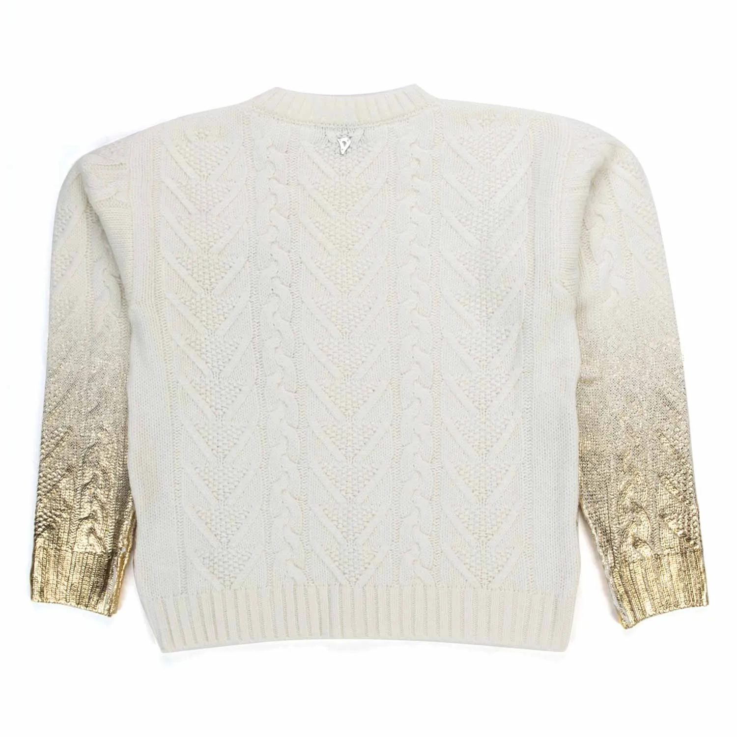 Dondup Cream Pullover For Girl And Teen