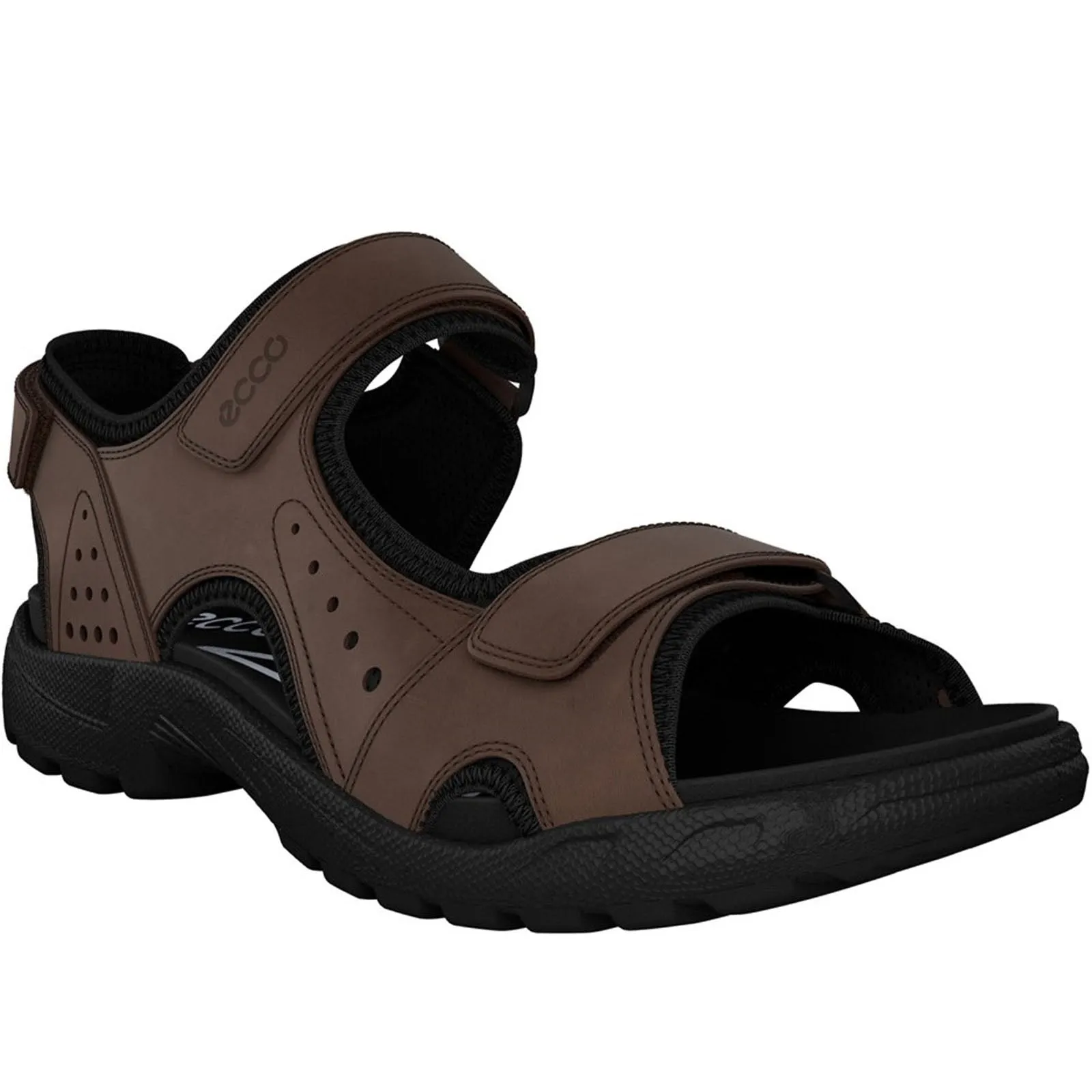 ECCO Mens Onroads Leather Walking Sandals