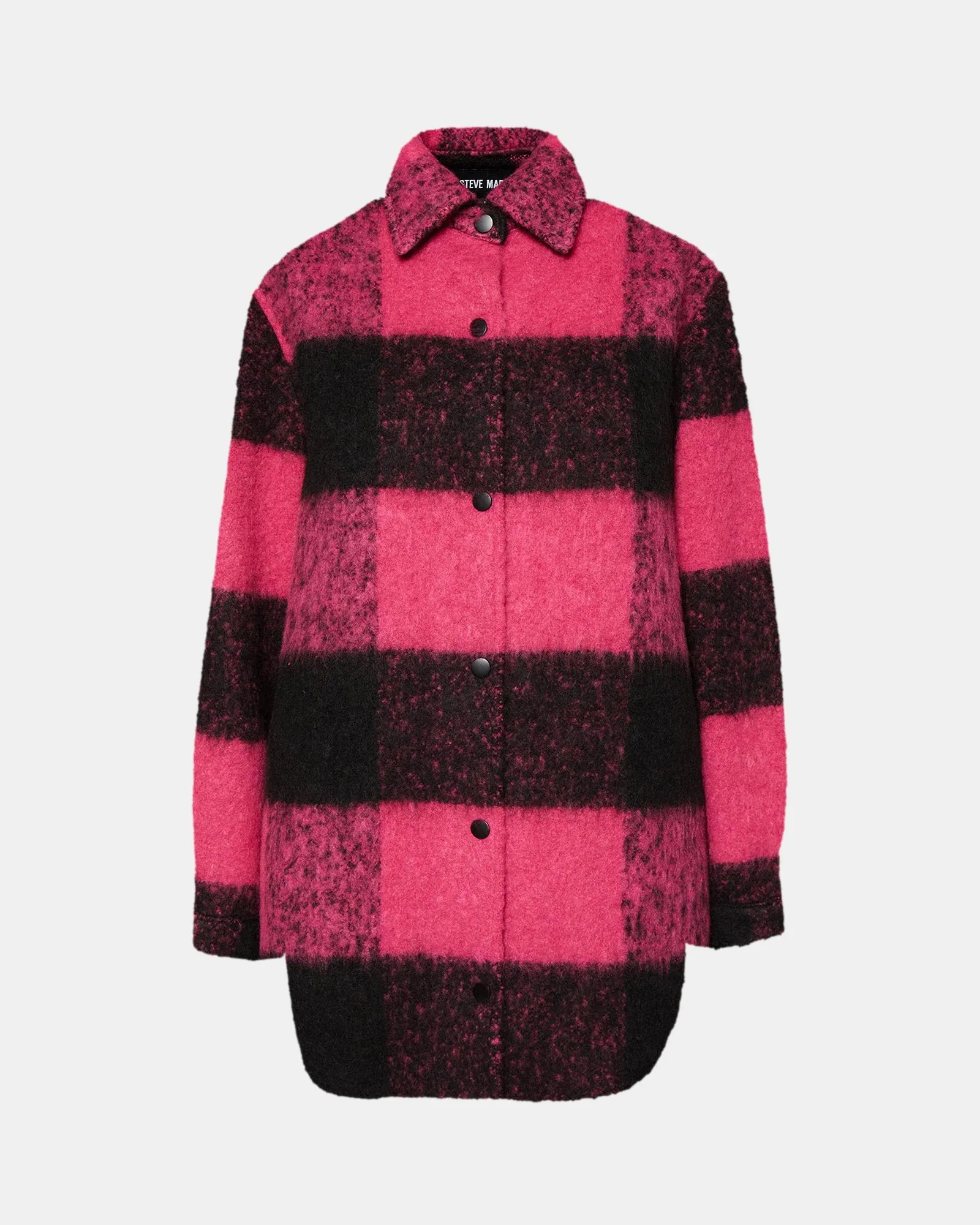 Eldridge Plaid Jacket - Hot Pink Multi