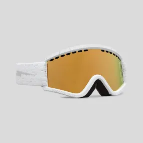 Electric EGV.K Snow Goggles Matte Speckled White/Gold Chrome - Kids